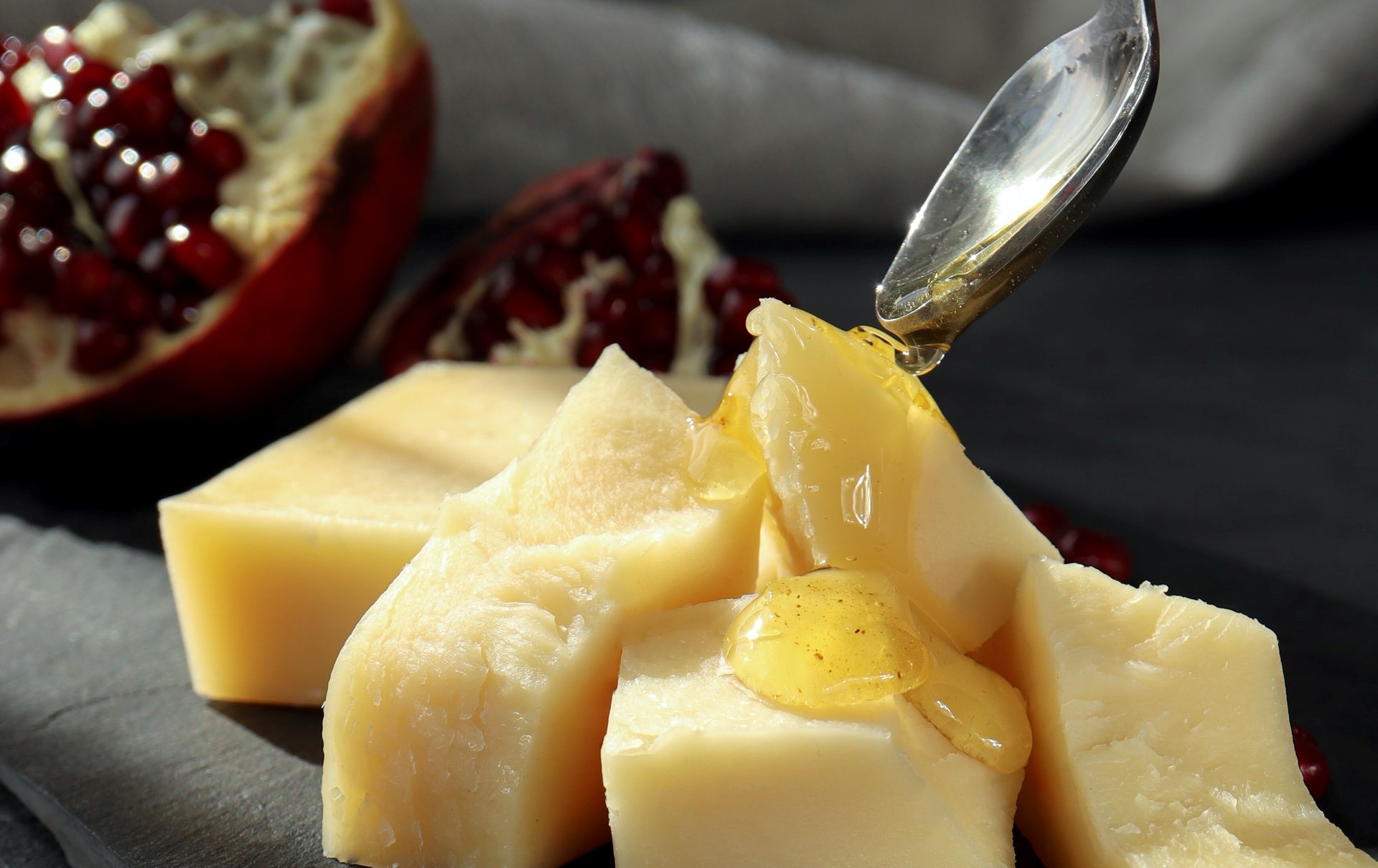 Gouda y frutas