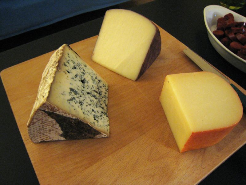 Mahón, quesos azules