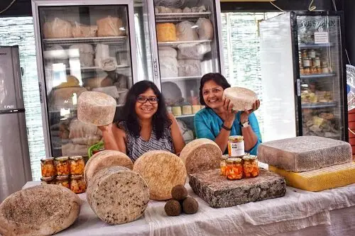 Namrata Sundaresan y socio Anuradha Krishnamoorthy de Käse