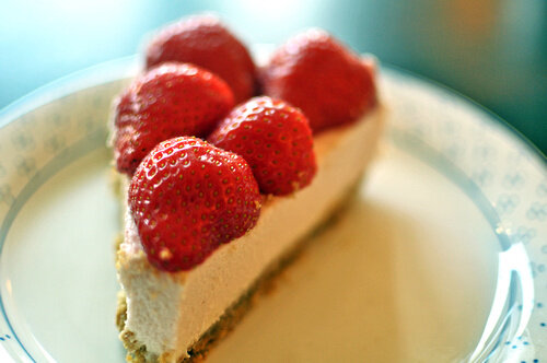 "Strawberry cheesecake" de AnneCN tiene licencia CC BY 2.0