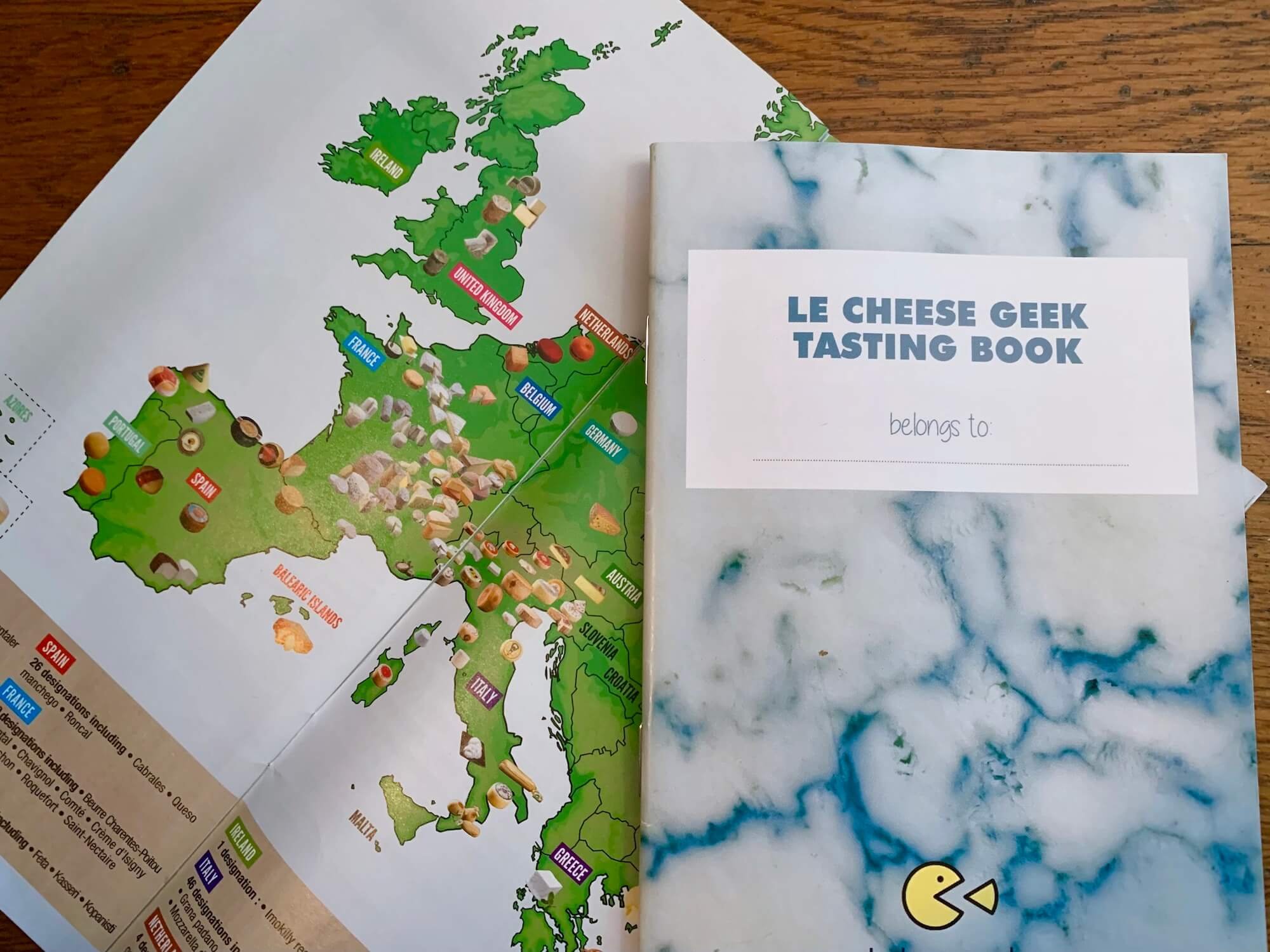 Folletos de la clase Cheese Geek