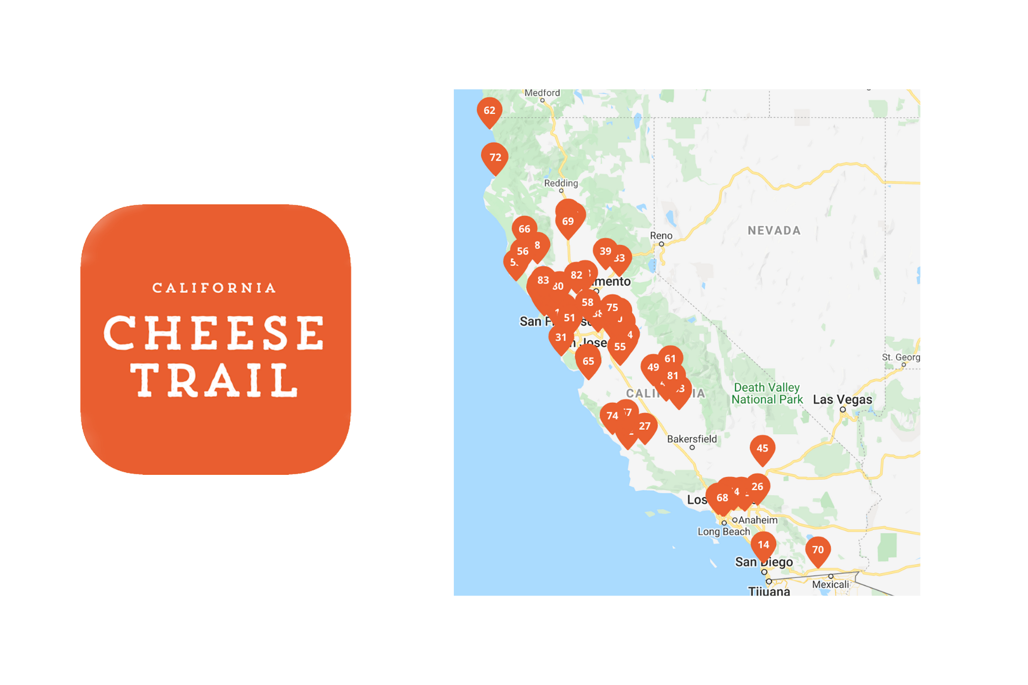 Ruta del queso de California