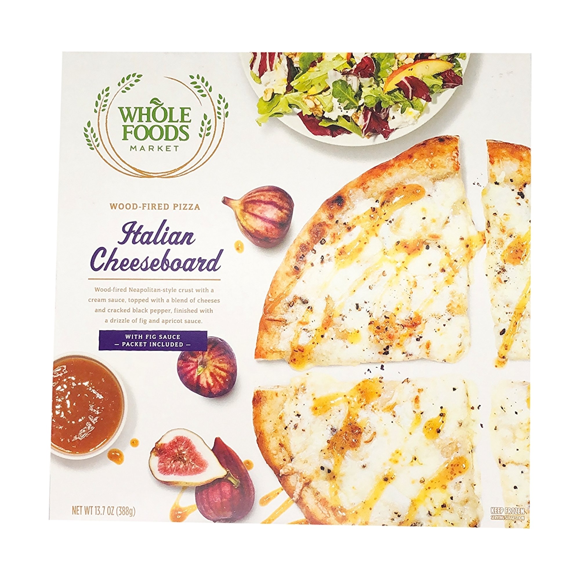 Tabla de quesos italianos de Whole Foods
