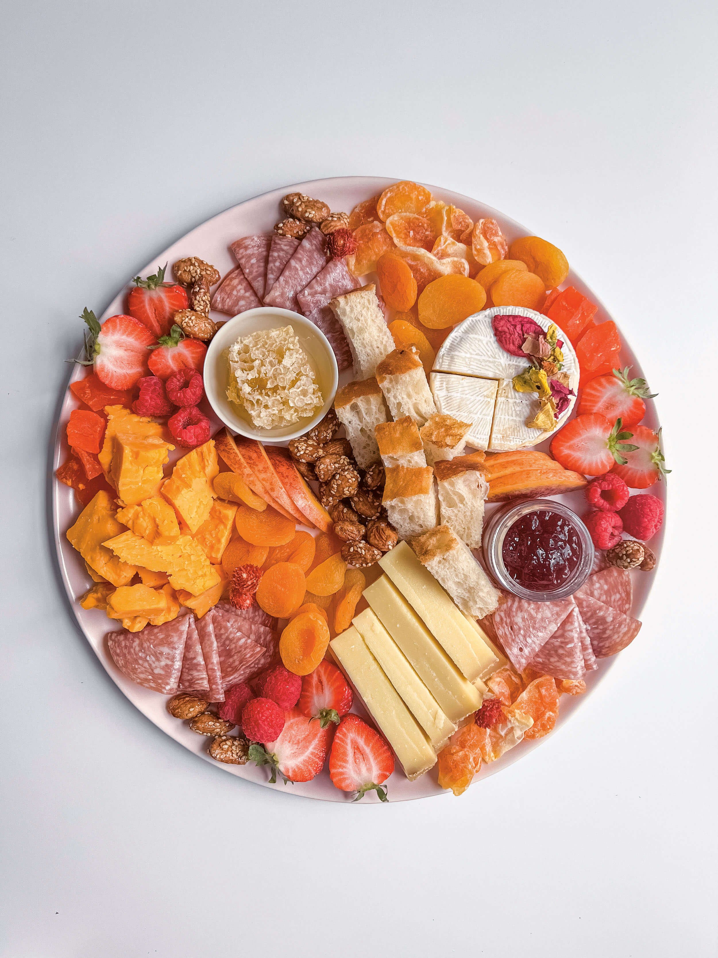 Ese plato de tonos cálidos
