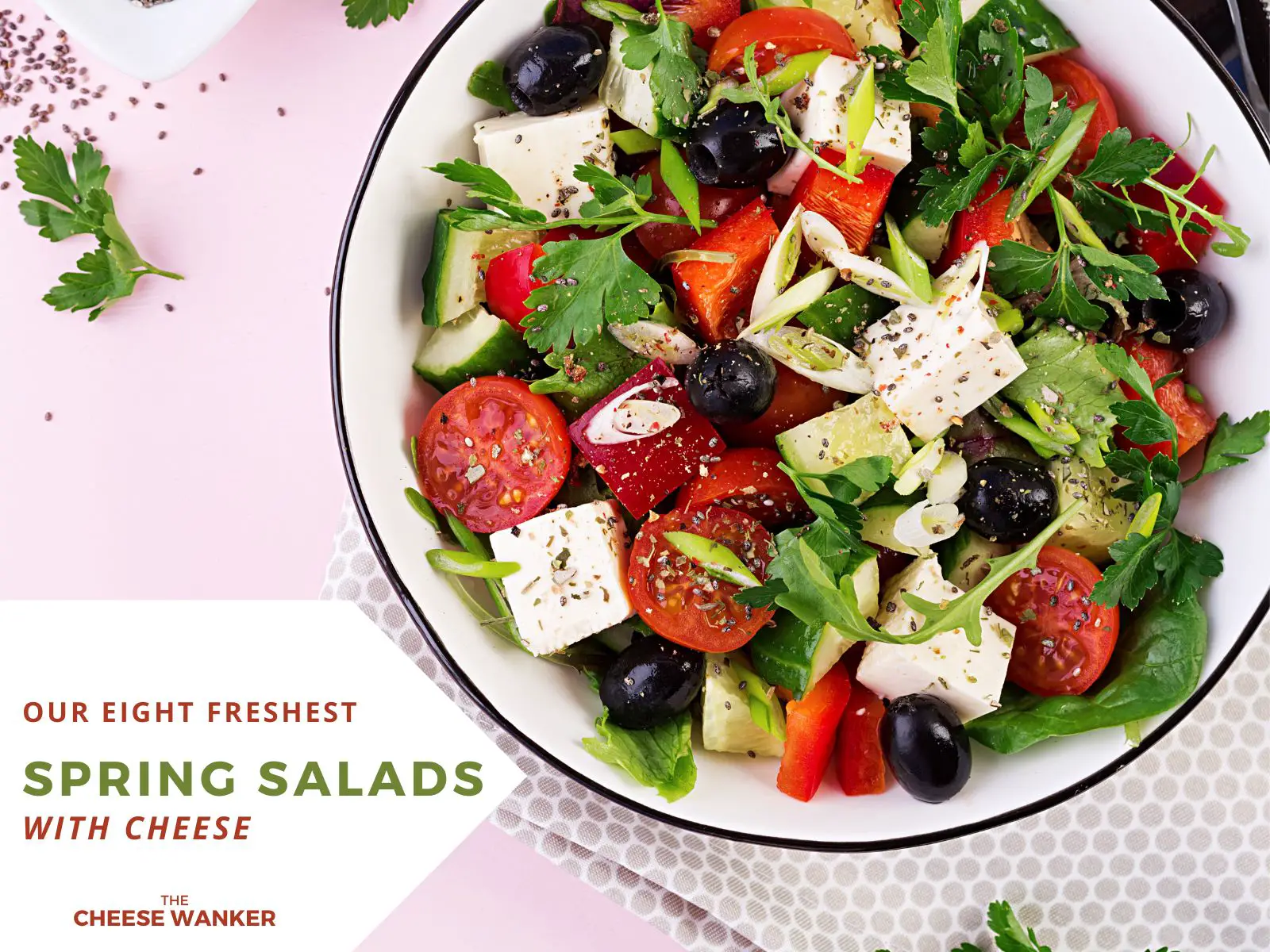 Buscas recetas de ensaladas frescas con queso para esta primavera? ¡Descubre las 8 mejores aquí! Buscas recetas de ensaladas frescas con queso para esta primavera? ¡Descubre las 8 mejores aquí!