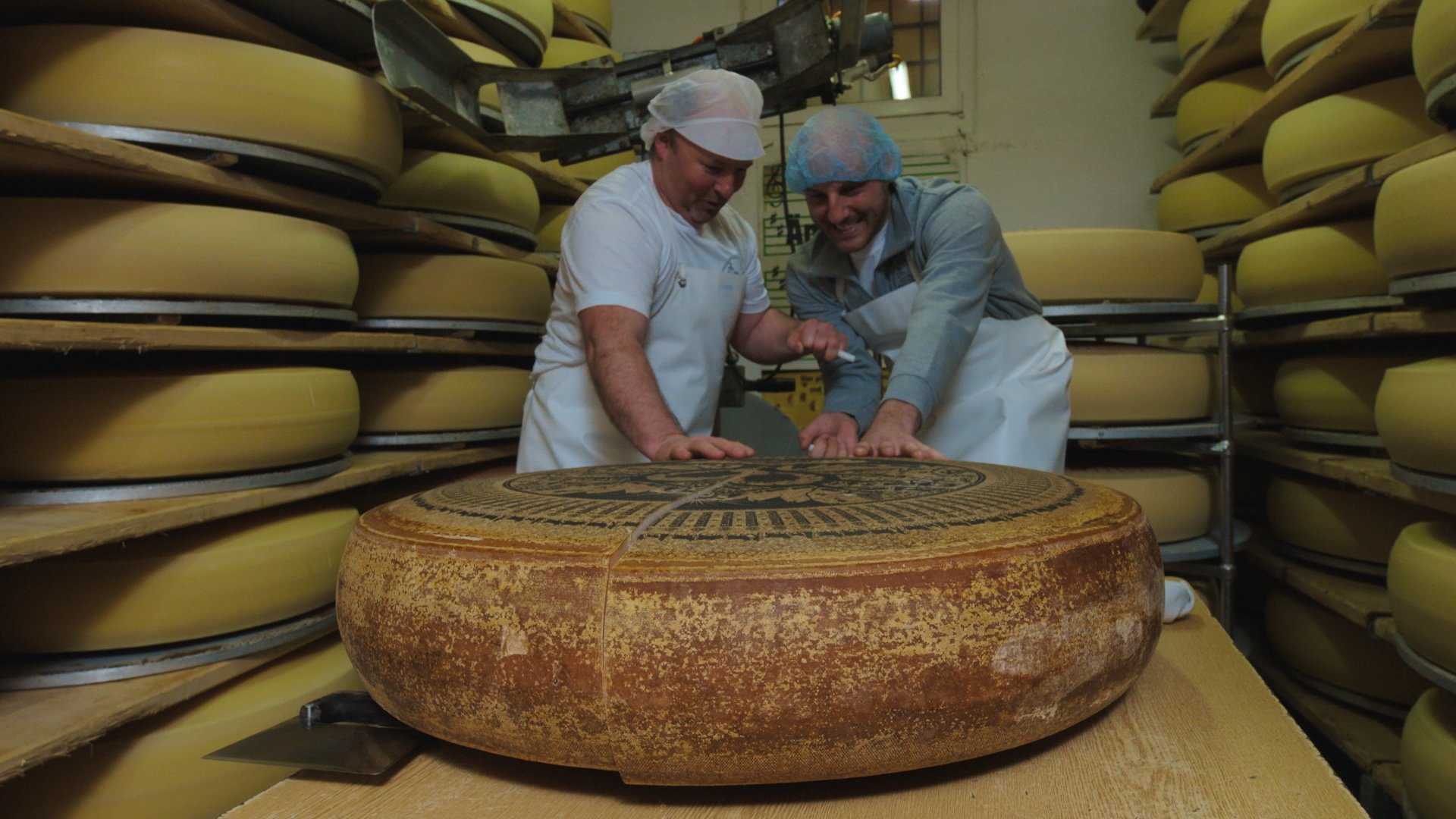 Redondo de queso suizo