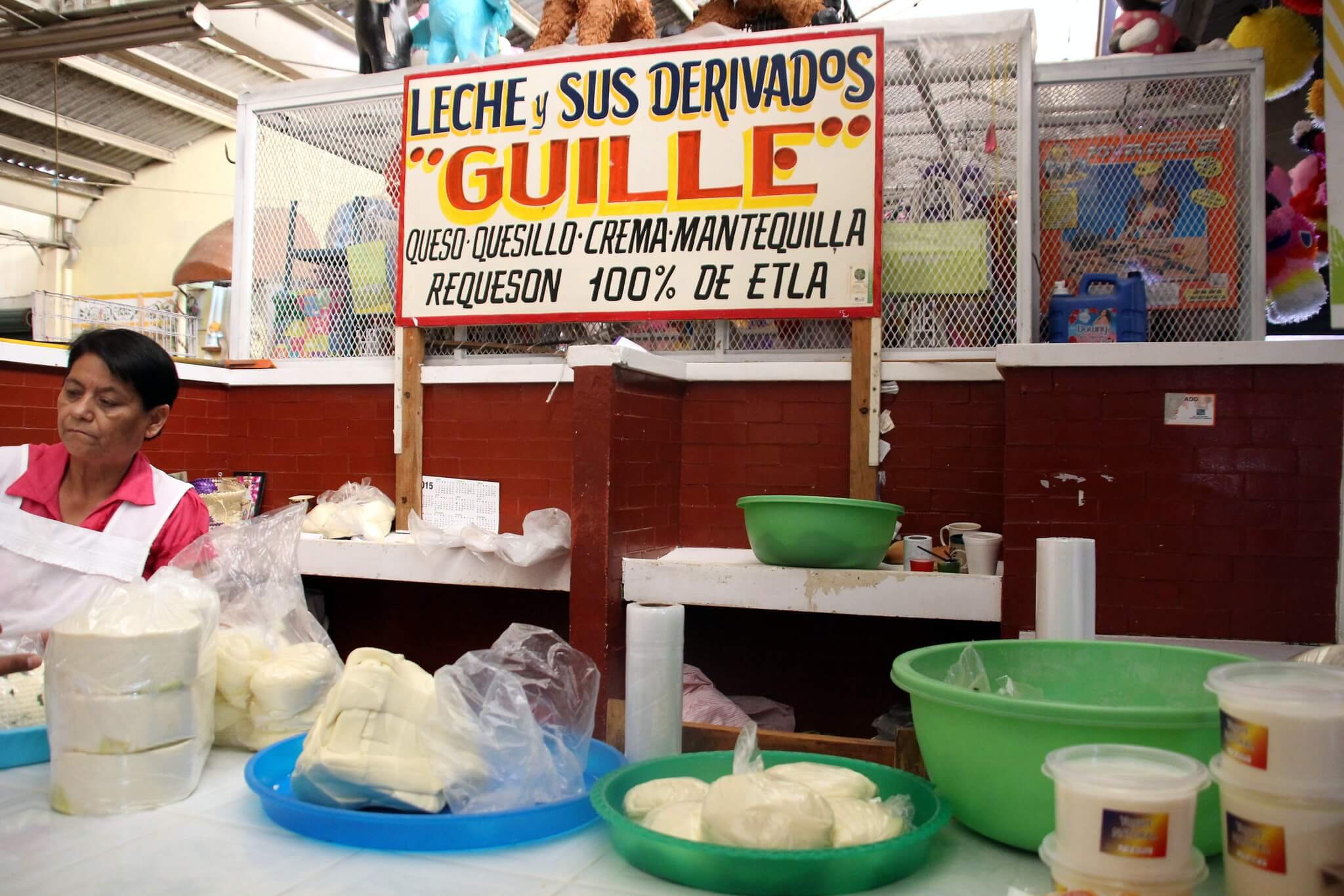 Mercado de quesos en México